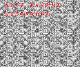 高清分层透明底平开门打印图