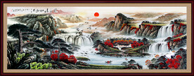 国画山水