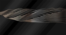 山脉插画创意墨装饰