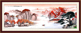 国画山水