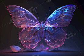 发光蝴蝶