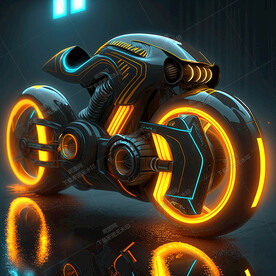 未来概念摩托车