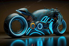 未来概念摩托车