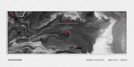 茶室水墨装饰画