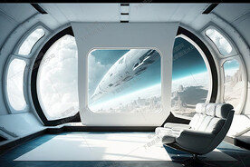 太空舱内部设计