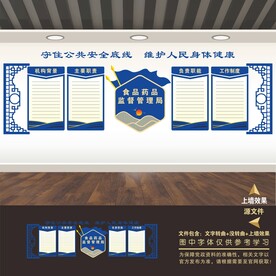 食药监局宣传栏展板标语口号海报
