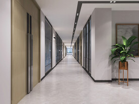 办公室过道效果图