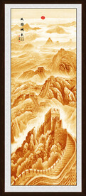 玄关山水画