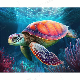 高清海龟