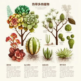 热带多肉植物