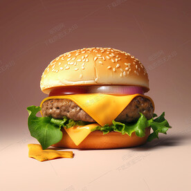 一个汉堡