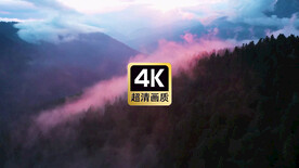 远山山谷云海美景