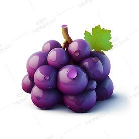 卡通葡萄
