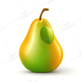 香梨白底图