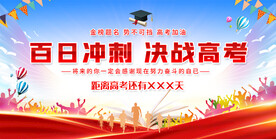 高考展板