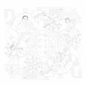 学校浮雕墙