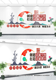 学校廉政文化墙