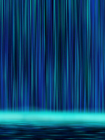 高清分层瀑布打印图