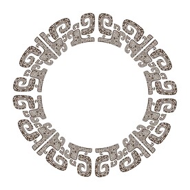 青铜器圆矢量设计