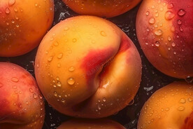 高清桃子背景图