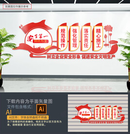 安全生产标语文化墙