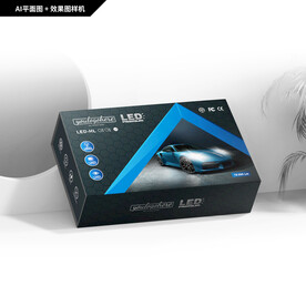LED车灯包装