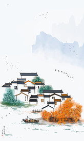 水墨江南