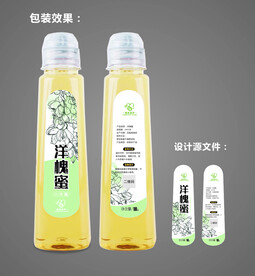蜂蜜标贴包装 