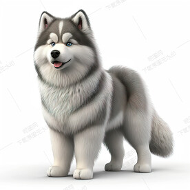 阿拉斯加雪橇犬