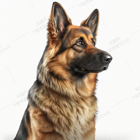 纯种德国牧羊犬