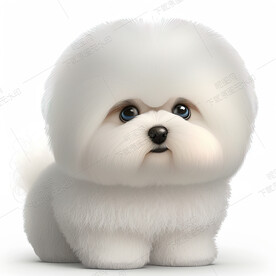 白色马尔济斯犬