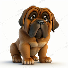 高清马氏提夫犬