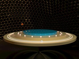 维尔历展台环境