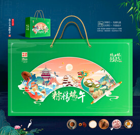 端午包装礼盒国潮设计