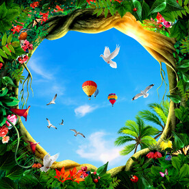 蓝天白云软膜天花