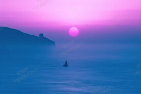 唯美的海洋景色
