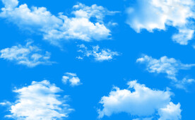 蓝天白云