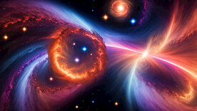 星空宇宙无序混沌银河