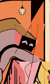 日式轻奢抽象装饰画