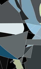 轻奢抽象色块装饰画