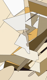 轻奢抽象色块装饰画