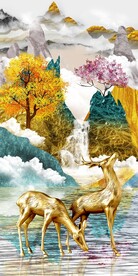 金山麋鹿发财树