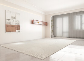 现代极简 轻奢客厅 空场景