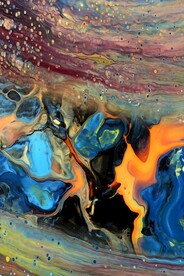 高端流体抽象画