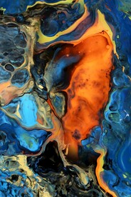 高端流体抽象画