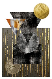 现代轻奢几何装饰画