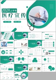 医学医院年终总结工作汇报ppt