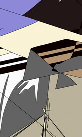 新中式抽象色块装饰画