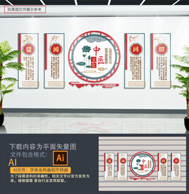 中医文化文化墙