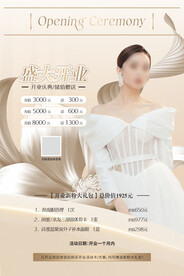 皮肤管理开业海报